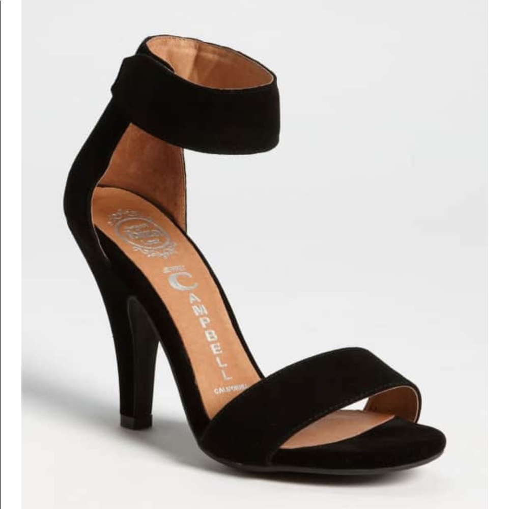 Jeffrey Campbell Velcro Ankle Strap Heels, 7.5
